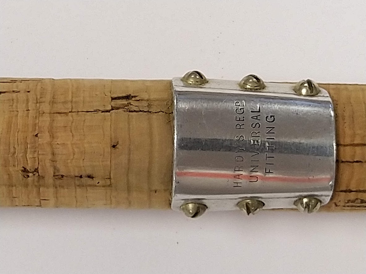 Hardy Gold Medal Dry/Wet split cane fly rod 9ft built 1946 - Image 5