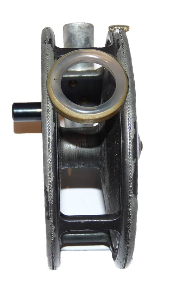 Hardy St George two screw drum latch reel 3 3/4" with Hardy case - Image 3