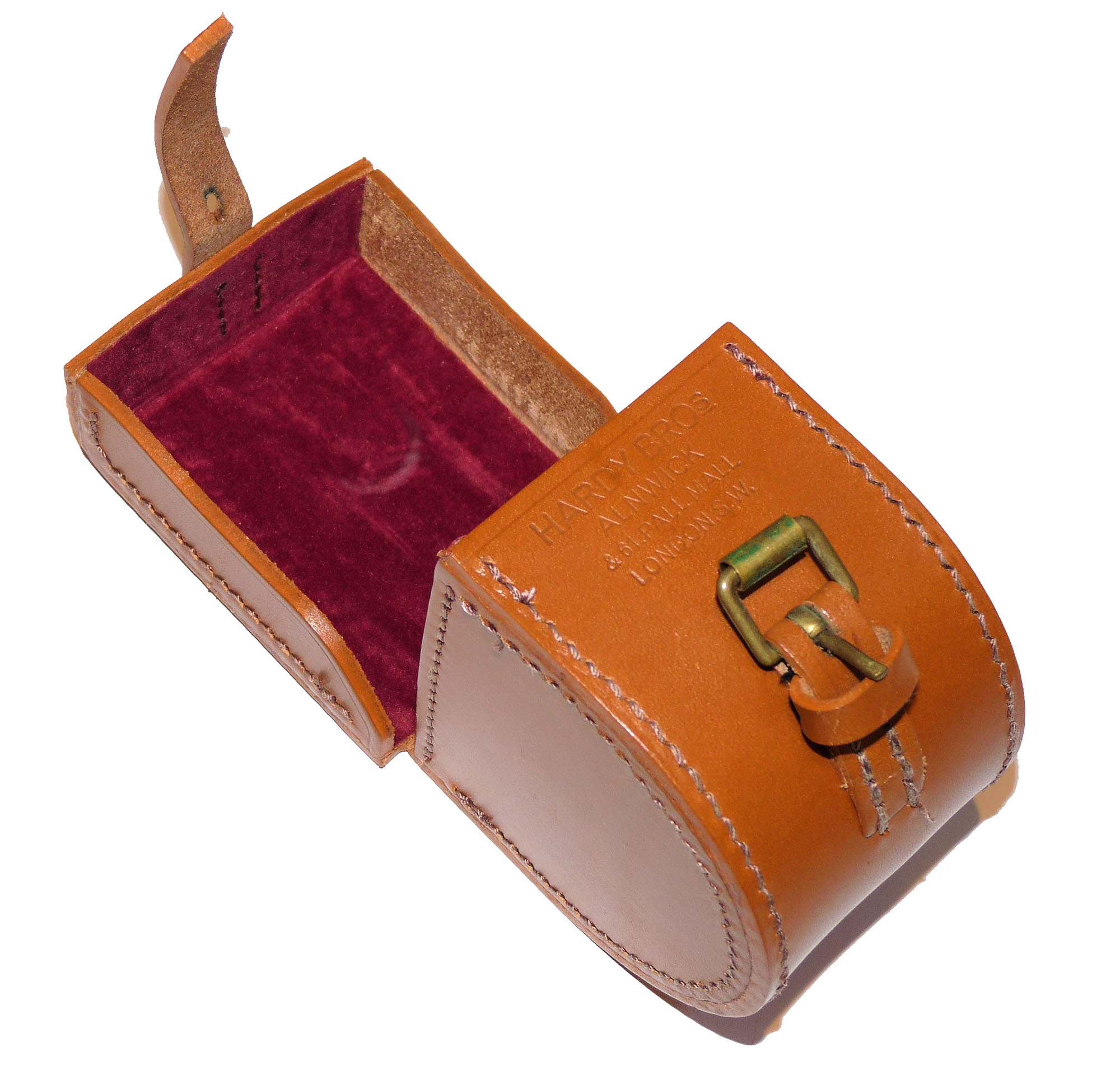 Hardy leather reel case for small Perfects up to 2 3/4"
