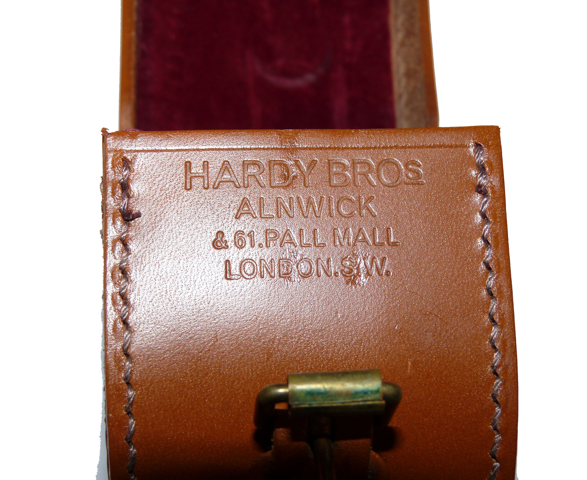 Hardy leather reel case for small Perfects up to 2 3/4" - Image 2