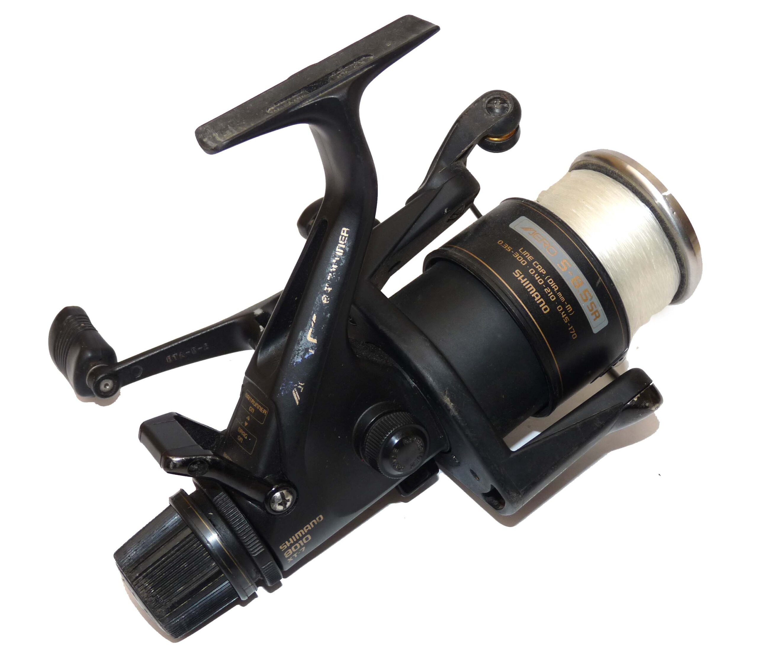 Shimano Aero Baitrunner 8010 reel, pike salmon bass & carp fishing - Image 2