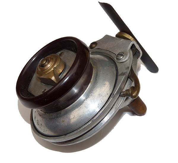 Unusual vintage fishing reel