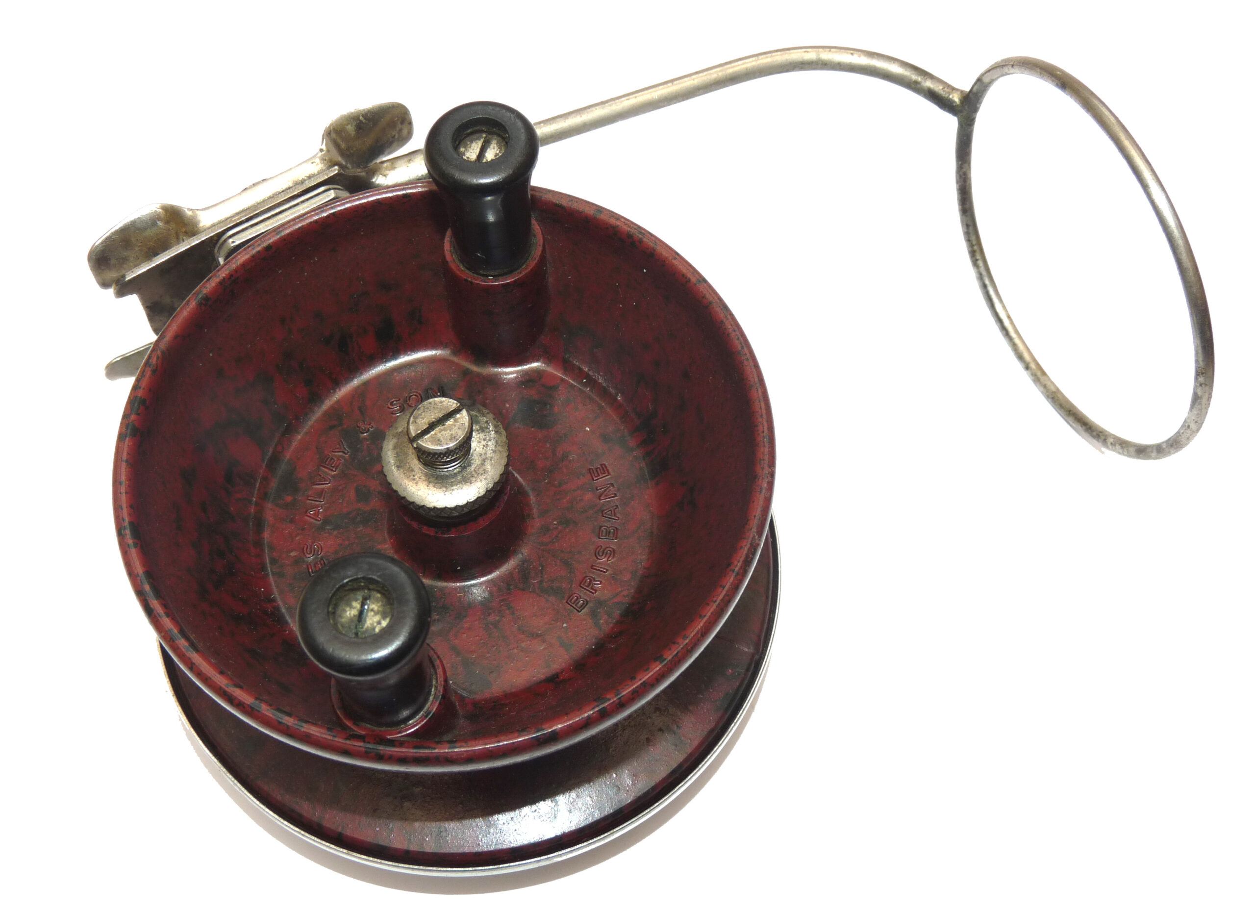 2 Alvey Australia bakelite side caster and boat fishing reels, use or collect - Image 2