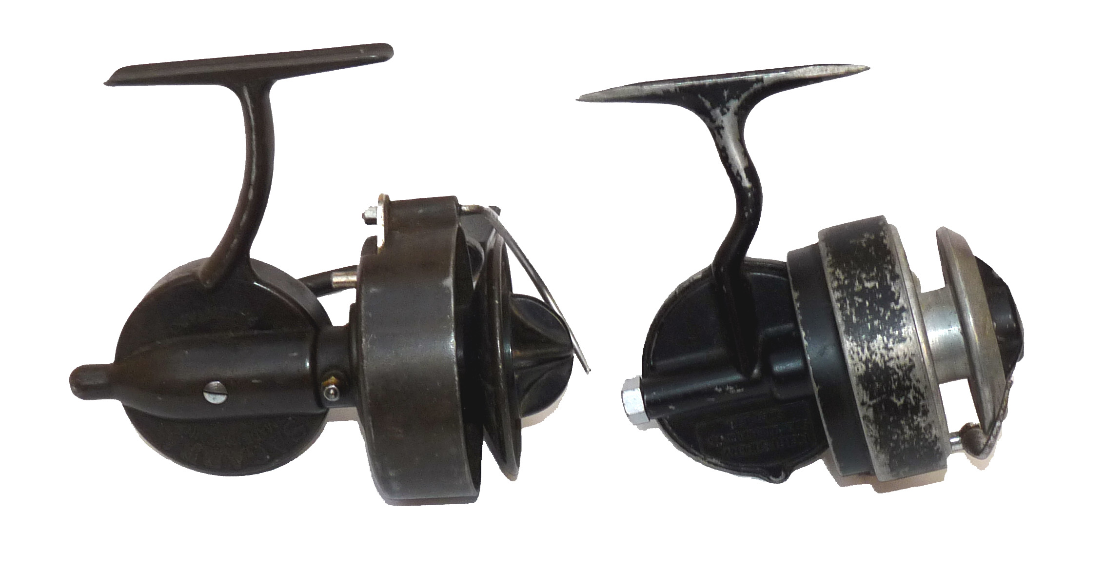 Sagarra Spanish Patent vintage spinning reel & Swiss Monti Super 2 half bail spinning reel - Image 2