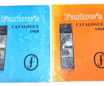 Farlow London fishing tackle catalogues 1968-69 great collector reference