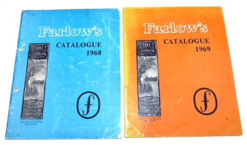 Farlow London fishing tackle catalogues 1968-69 great collector reference