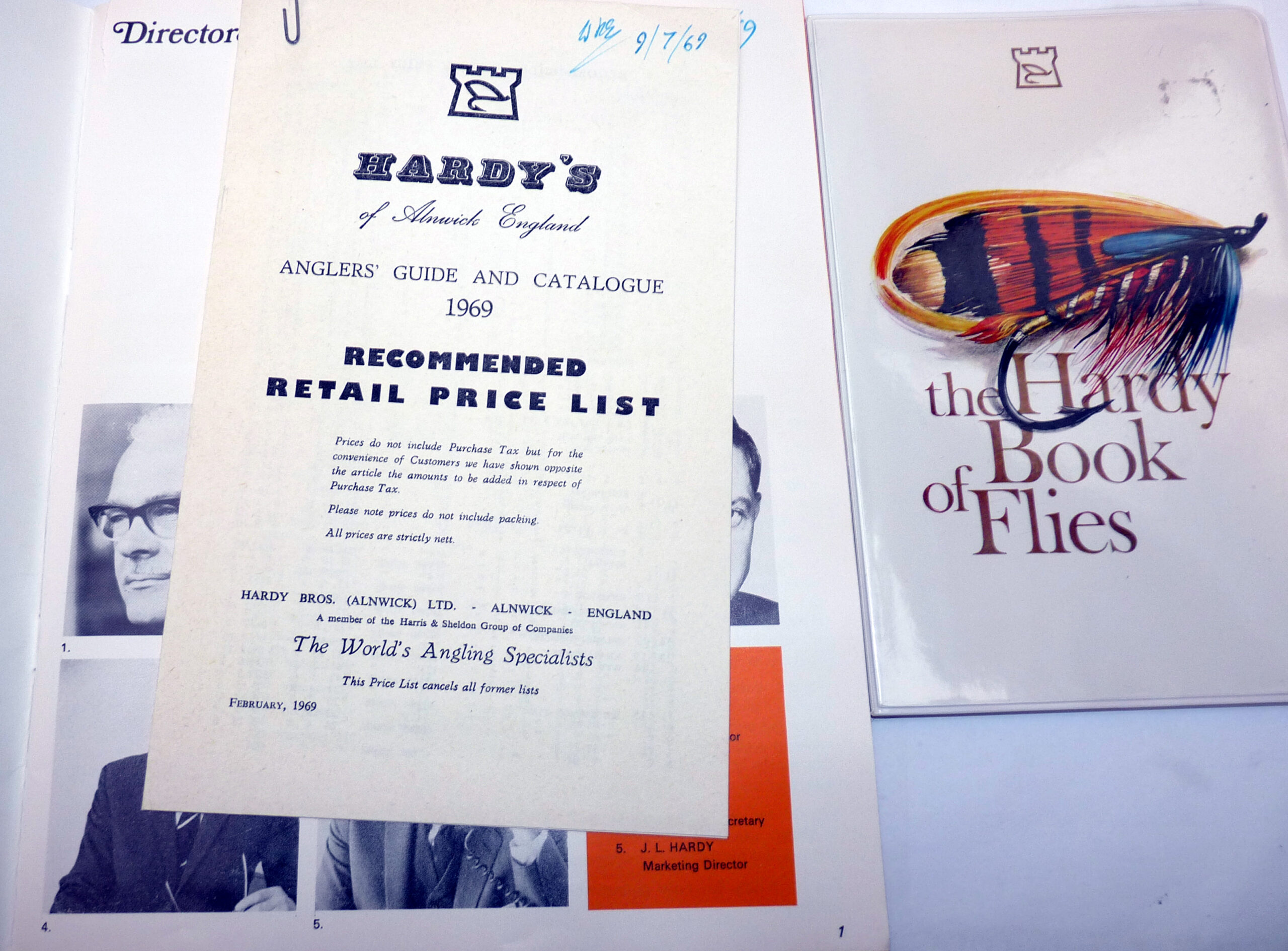 House of Hardy Angler’s Guide 1969 + price list & The Hardy Book of Flies - Image 3