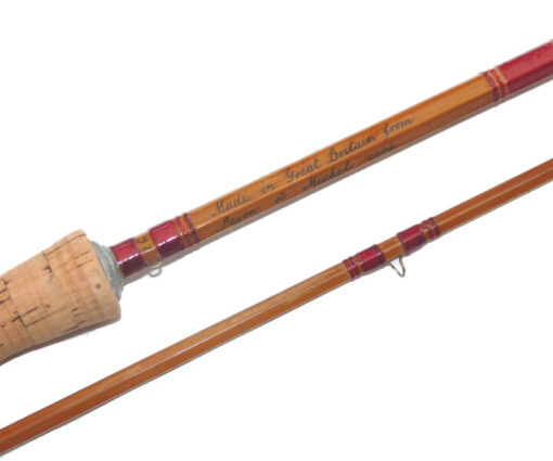 Farlow Parabolic Sawyer Still Water 9’6”, two piece split cane rod, Made from Pezon et Michel cane.