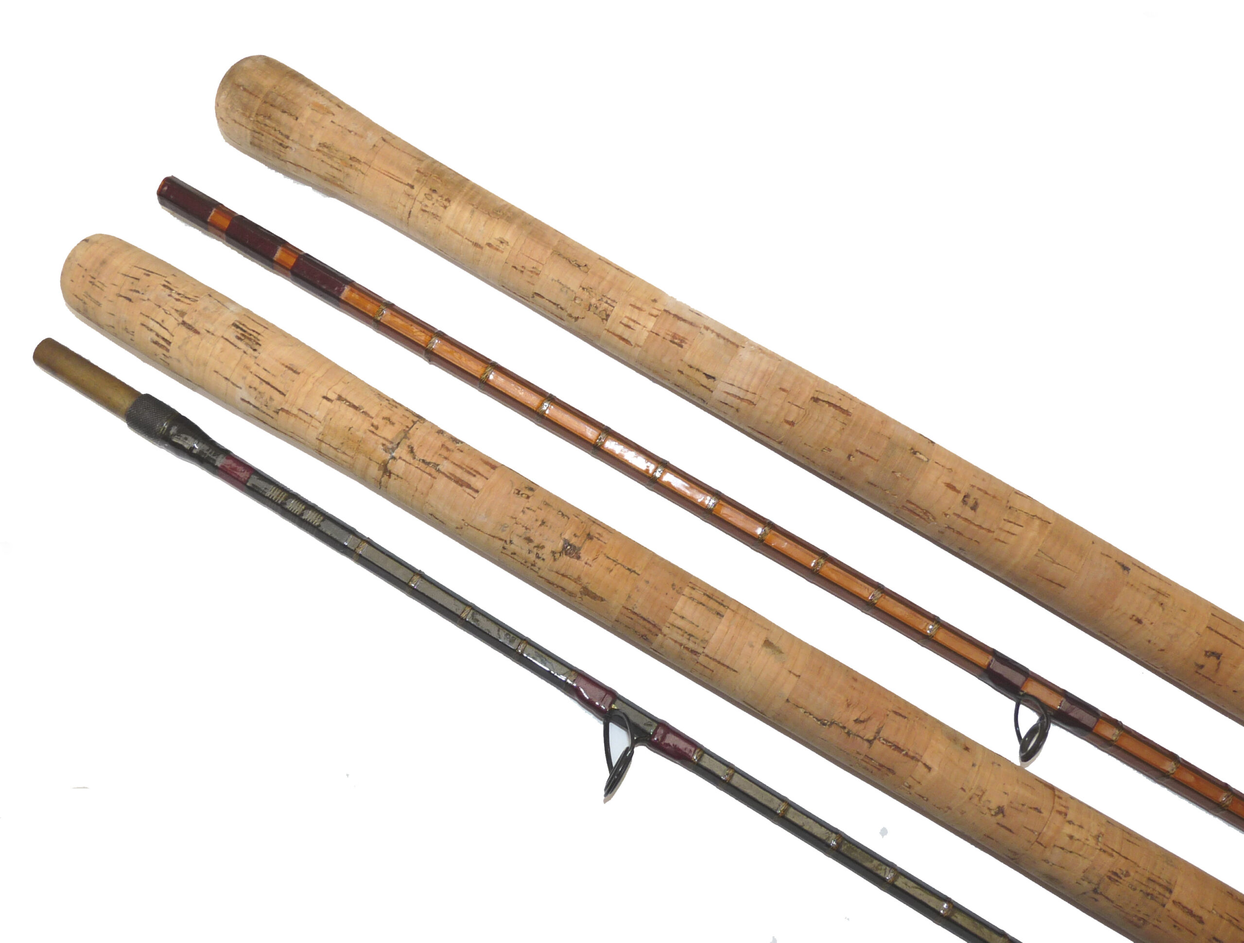 2 Bruce + Walker Hexagraph custom built carbon spinning rods 10'+ 9'6 carp barbel salmon - Image 4