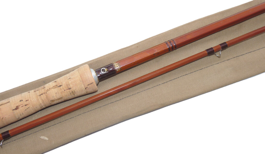 Sharpe’s of Aberdeen 10’ 2 piece split cane trout fly rod - Image 5
