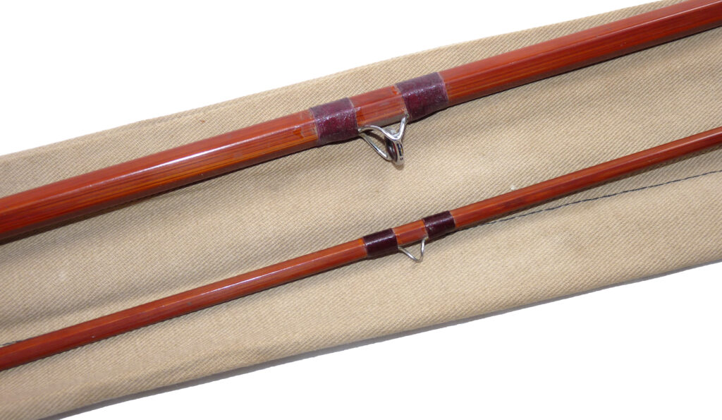 Sharpe’s of Aberdeen 10’ 2 piece split cane trout fly rod - Image 4