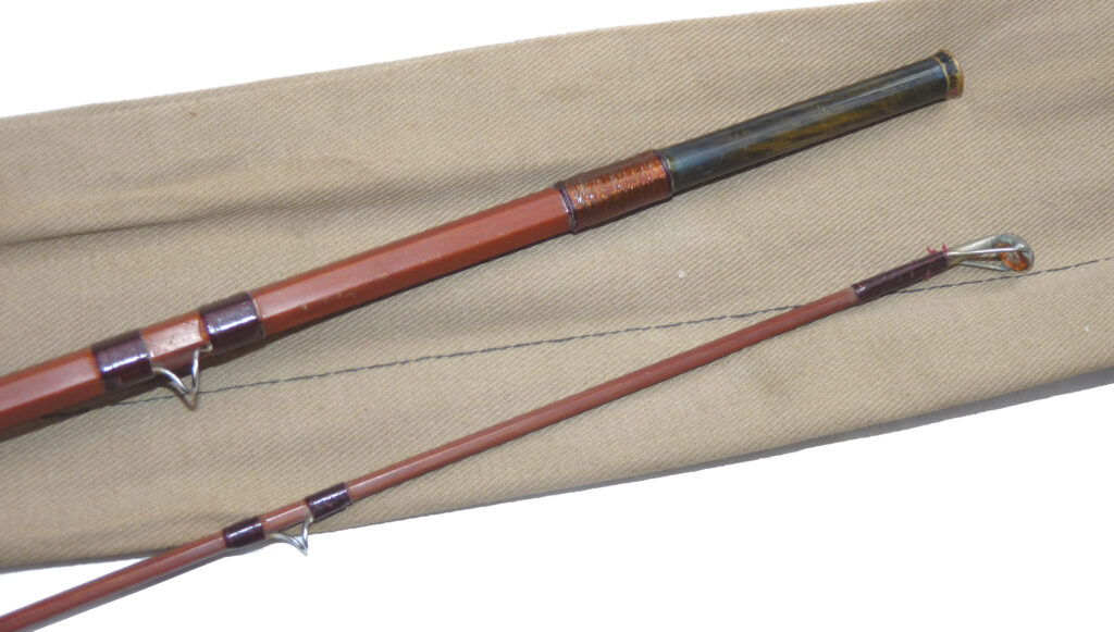 Sharpe’s of Aberdeen 10’ 2 piece split cane trout fly rod - Image 3