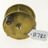 Chas Farlow Brass 3 3/4" Plate Wind Fly Reel