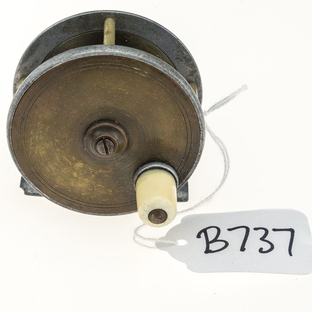 C Farlow and Co. Makers 2.75'' brass & alloy trout reel - Image 4