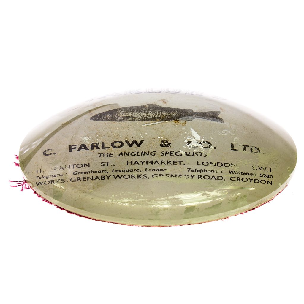 Farlow's 6.5" large glass paperweight for collector or man cave - Image 2