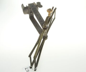 Alternative view of Farlow's antique collapsible line drier c1885-1894