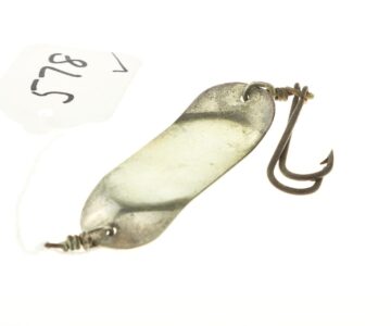 Hardy Stewart Spoon 3.5" big game with makers stamp