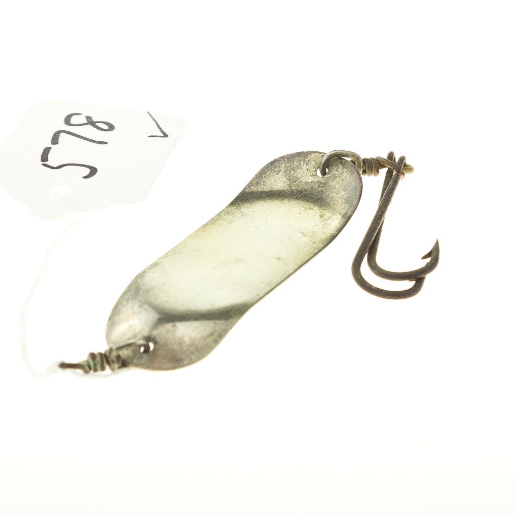 Hardy Stewart Spoon 3.5" big game with makers stamp