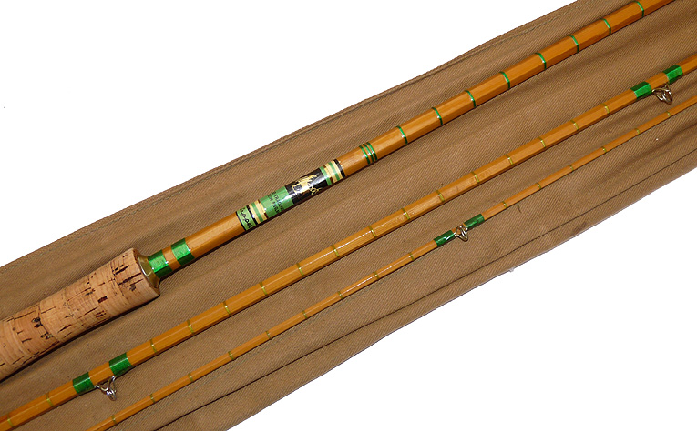 Allcock The Sapper 9' three piece split cane fly fishing rod - Image 4