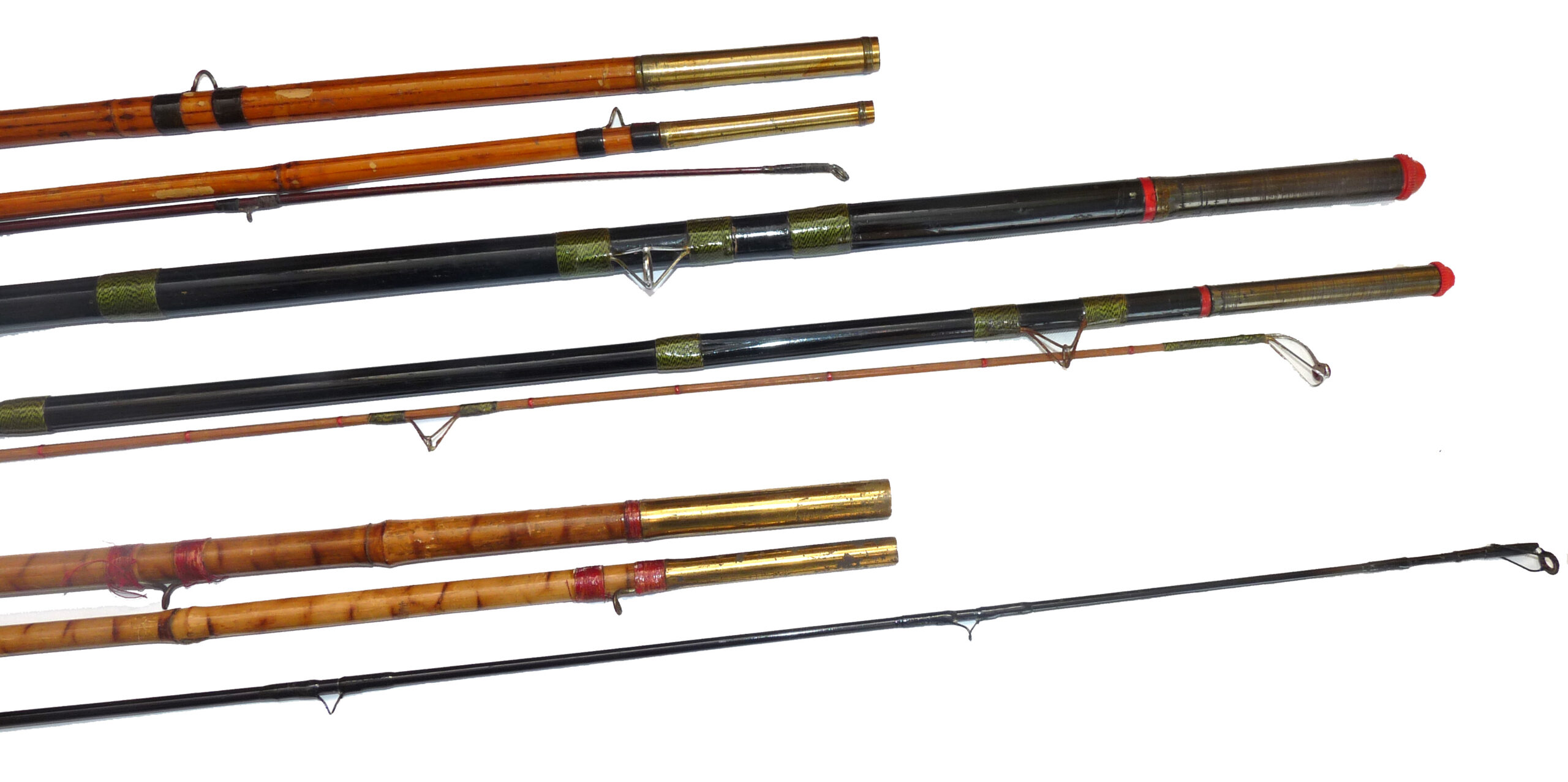 Milward & 2 other vintage float Avon or match rods - Image 5