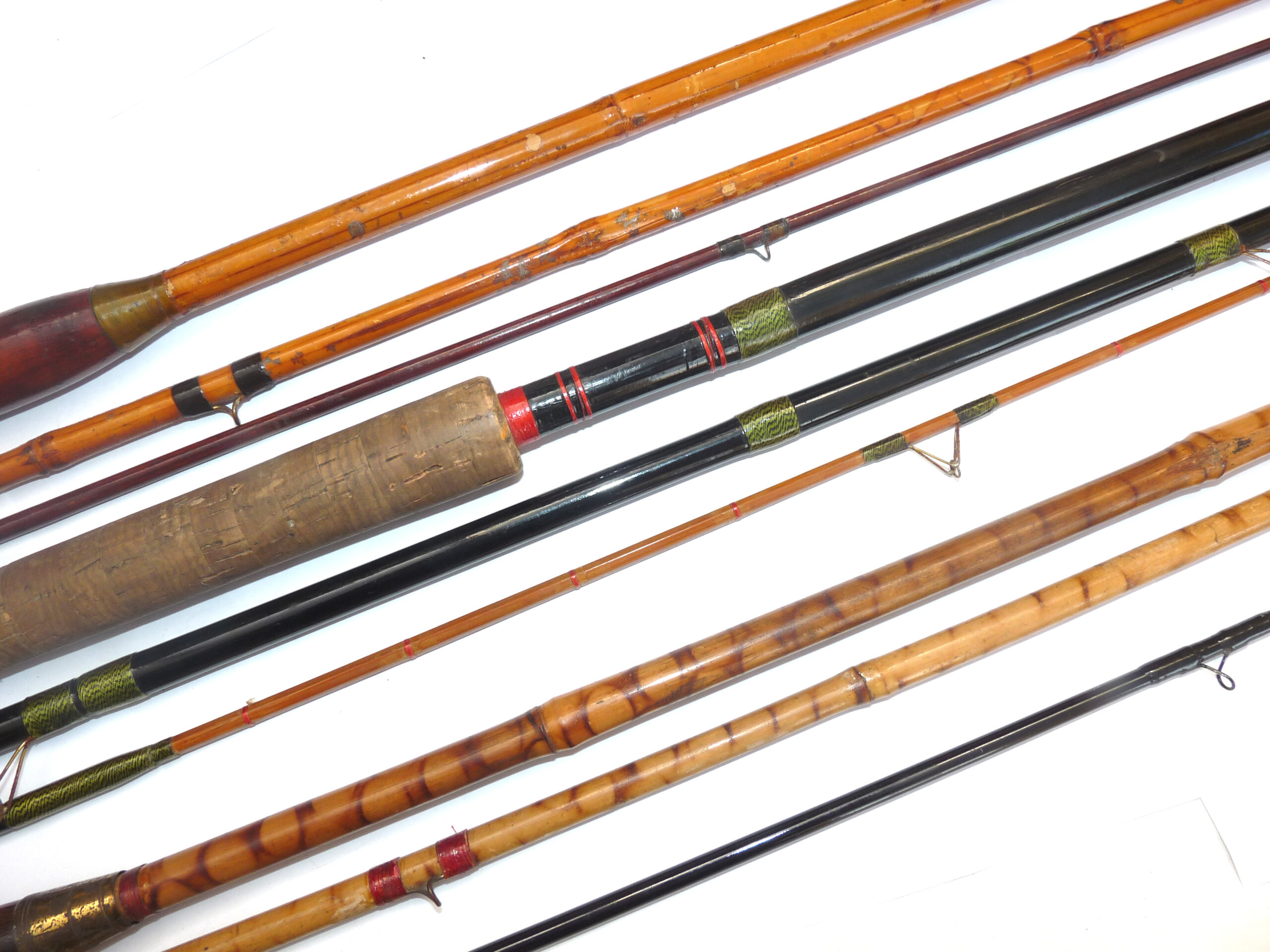 Milward & 2 other vintage float Avon or match rods - Image 3