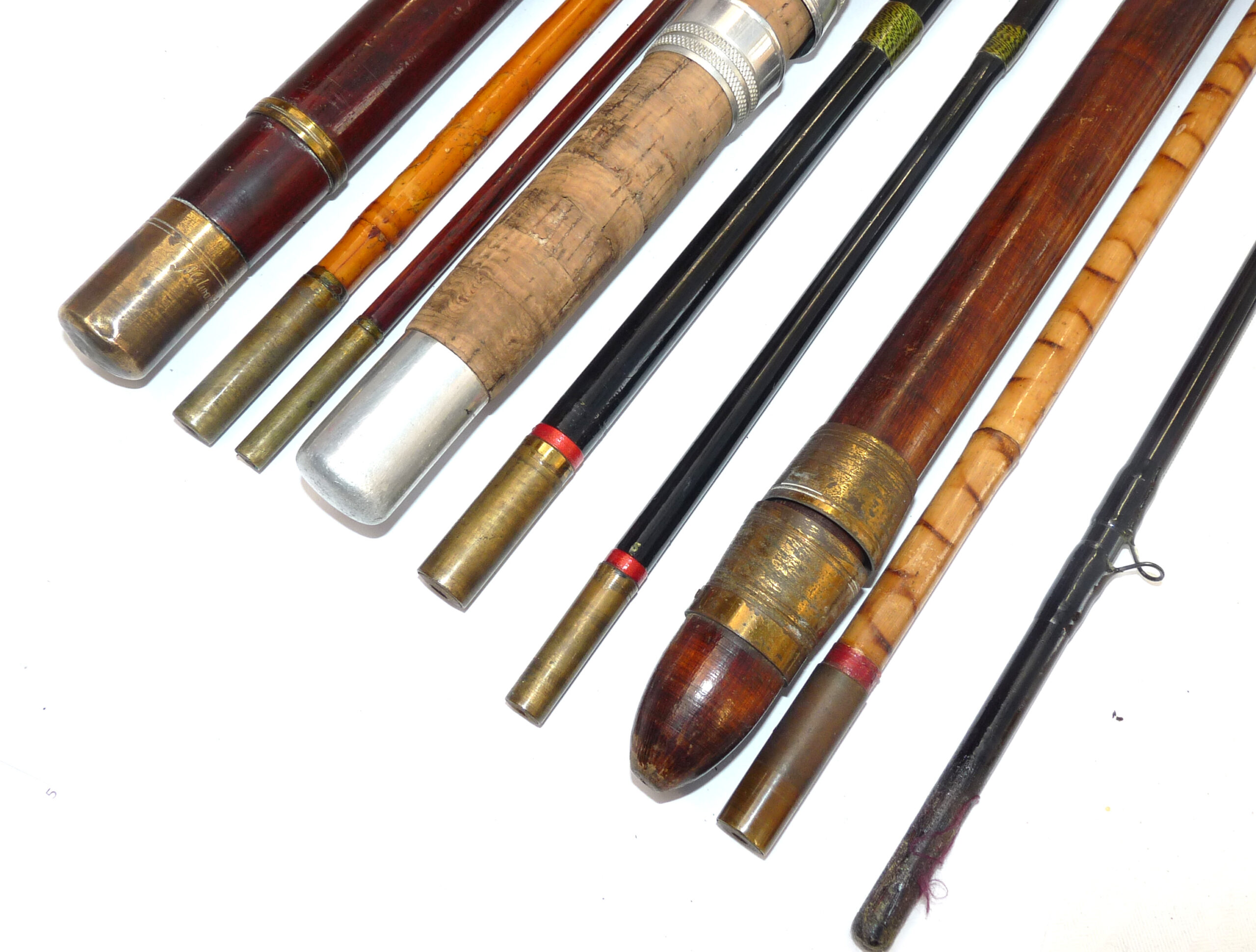 Milward & 2 other vintage float Avon or match rods - Image 2