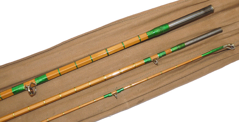 Allcock The Sapper 9' three piece split cane fly fishing rod - Image 3