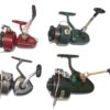 Winfield Olympic & Karmann Japan, Hong Kong vintage spinning reels x 4