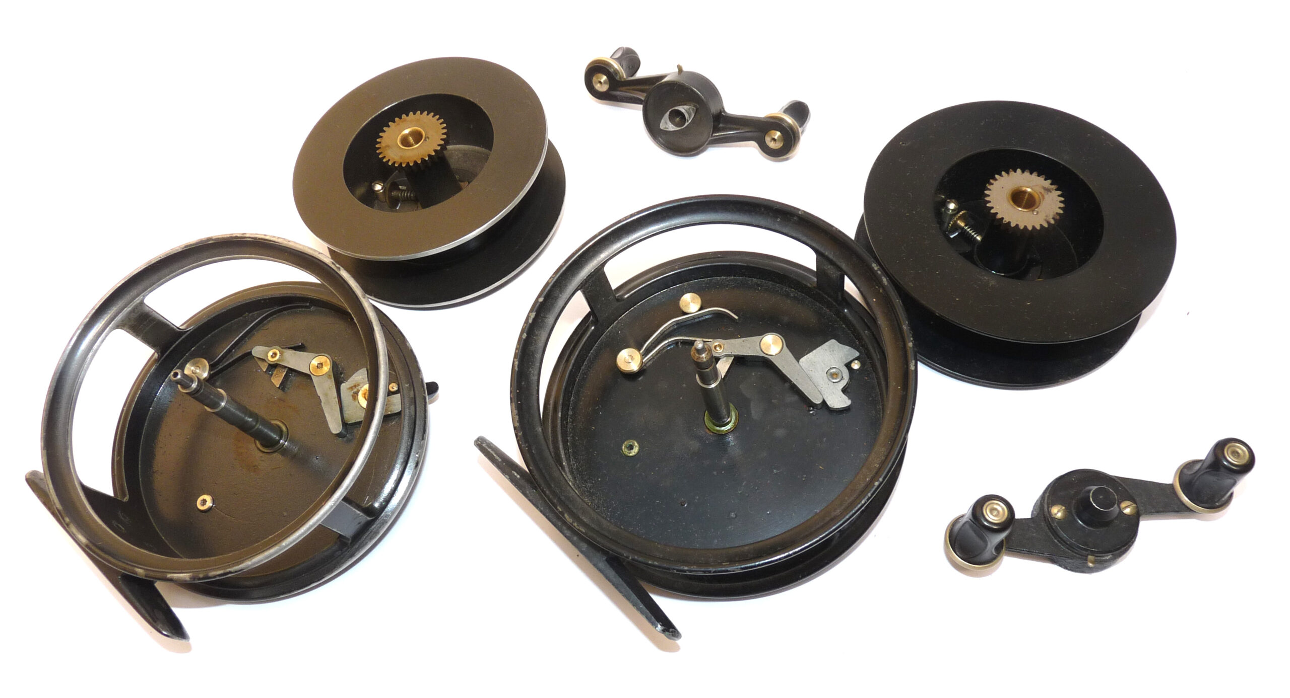 J W Young 4 vintage reels Freedex x 2 Gildex and Pridex to use or collect - Image 3