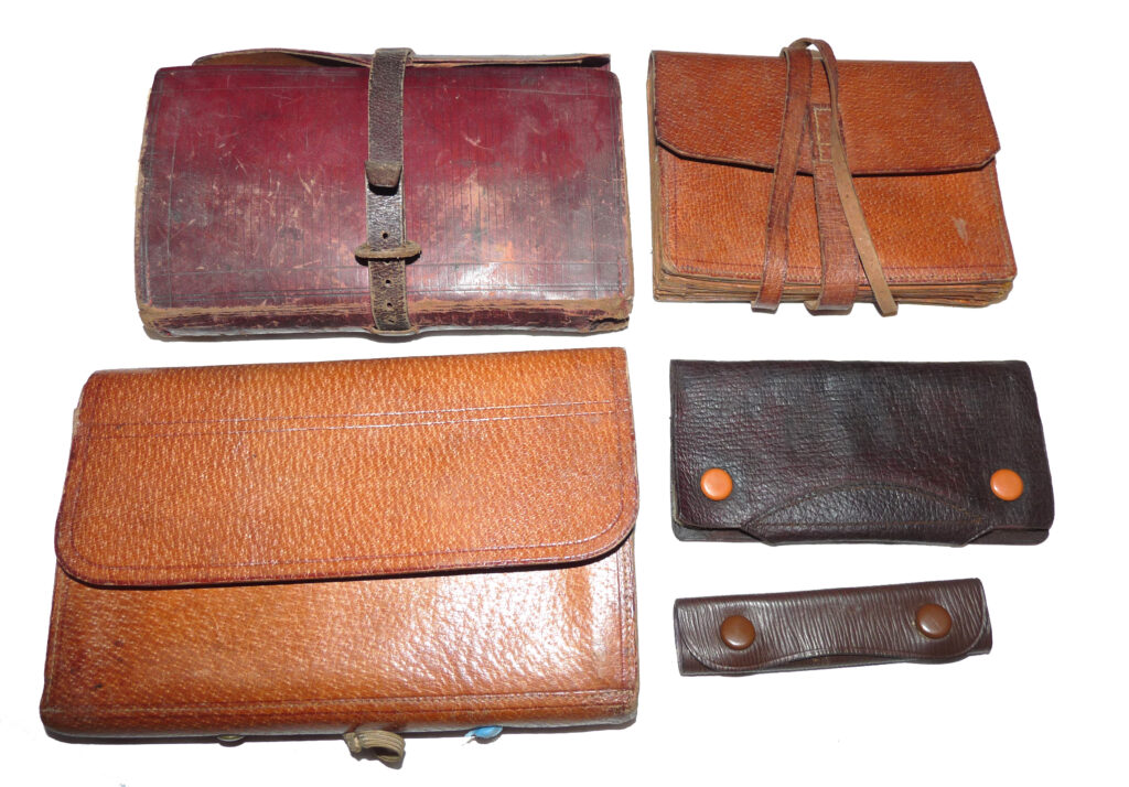 Farlow Hardy The Wallet Carter & 2 other vintage salmon fly wallets for collector