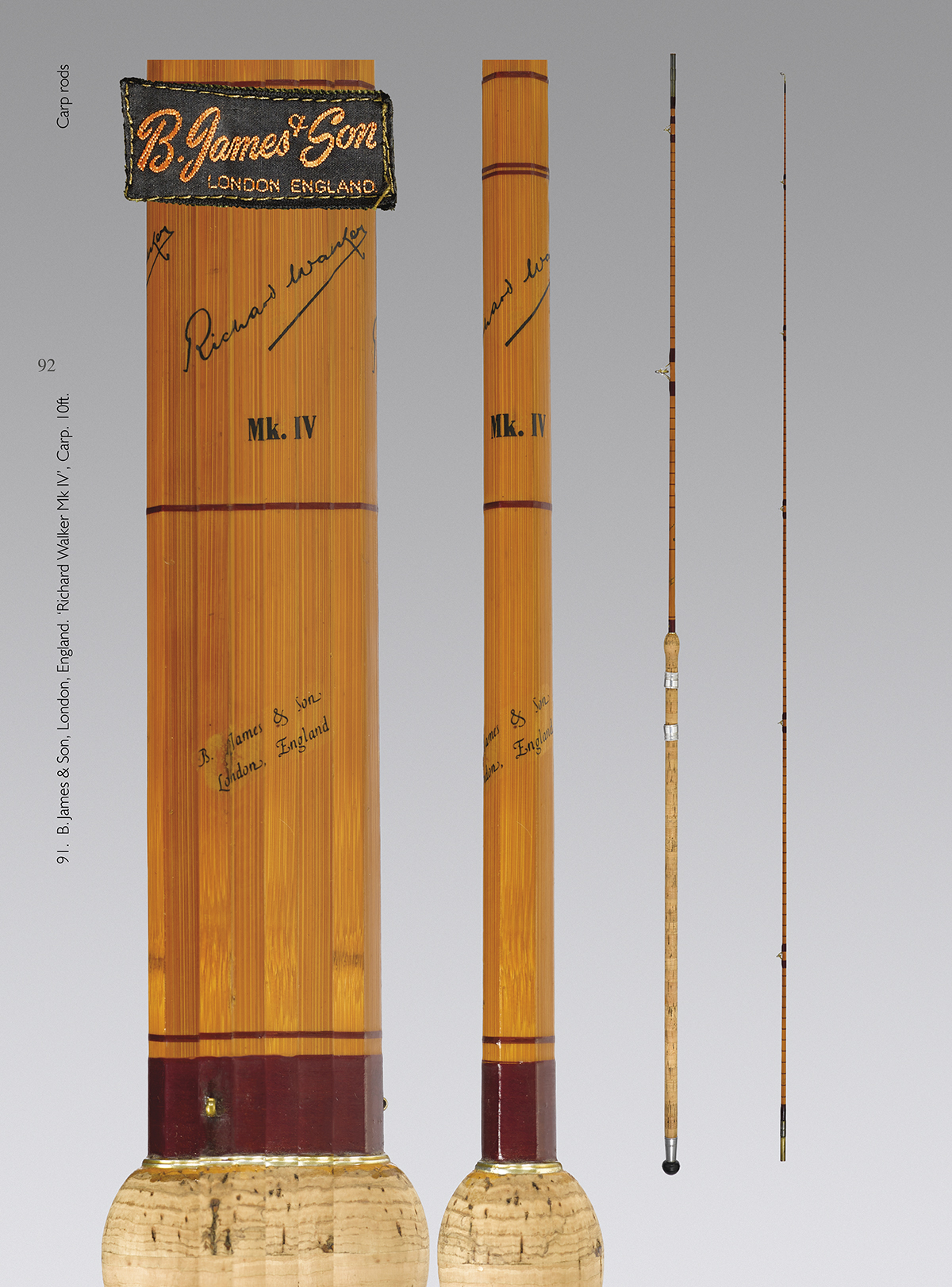 ‘One Man One Rod, The Art of Classic Split Cane’ 1st ed book signed the finest reference for any collector - Image 4
