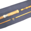 Quality 9' 2 pce split cane stalking/ spinning rod carp avon barbel tench & pike