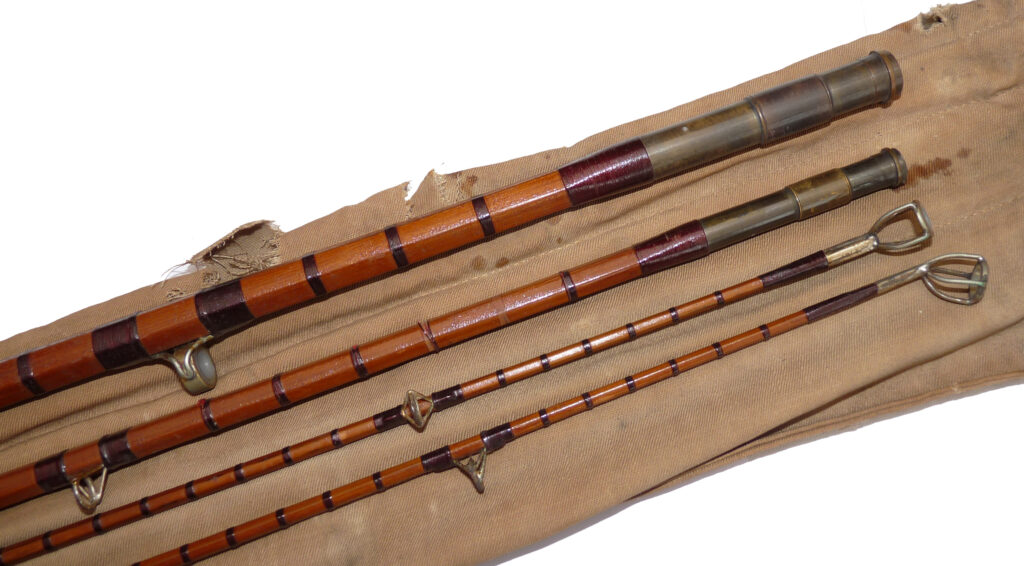 Edminson Brothers,Alnwick The Colonel 10' 3-piece split cane spinning worming rod, fish or restore - Image 4