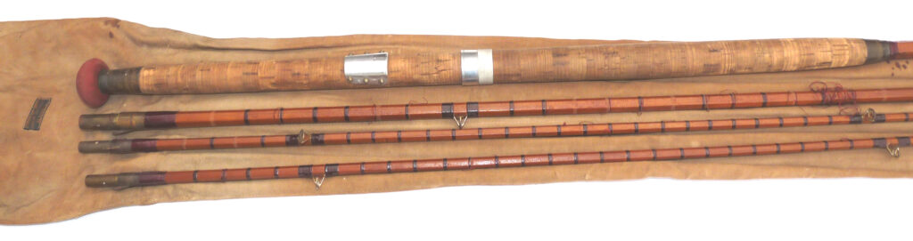Edminson Brothers,Alnwick The Colonel 10' 3-piece split cane spinning worming rod, fish or restore - Image 3