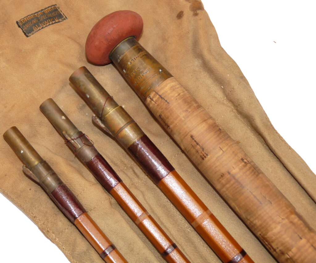 Edminson Brothers,Alnwick The Colonel 10' 3-piece split cane spinning worming rod, fish or restore