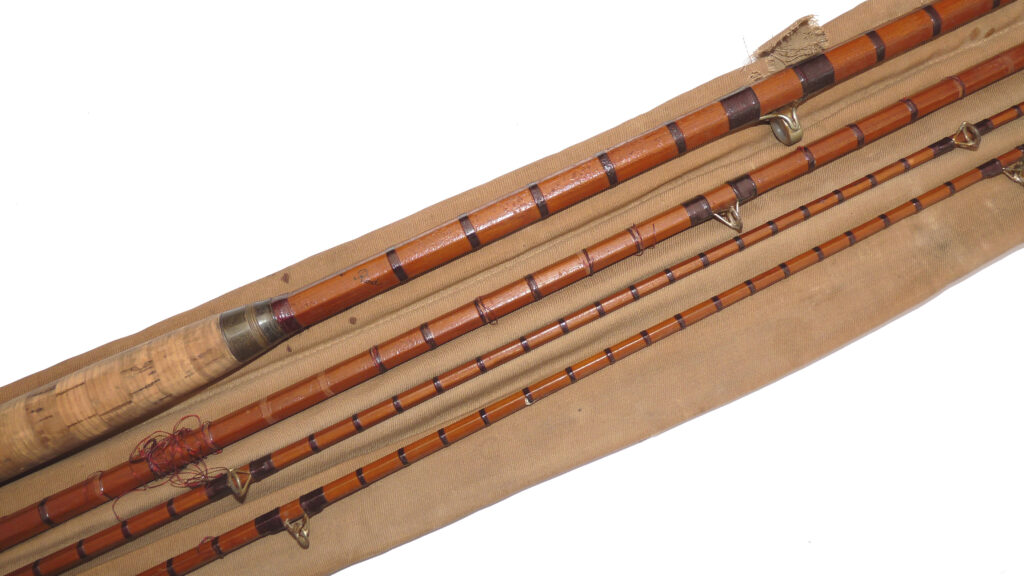 Edminson Brothers,Alnwick The Colonel 10' 3-piece split cane spinning worming rod, fish or restore - Image 2