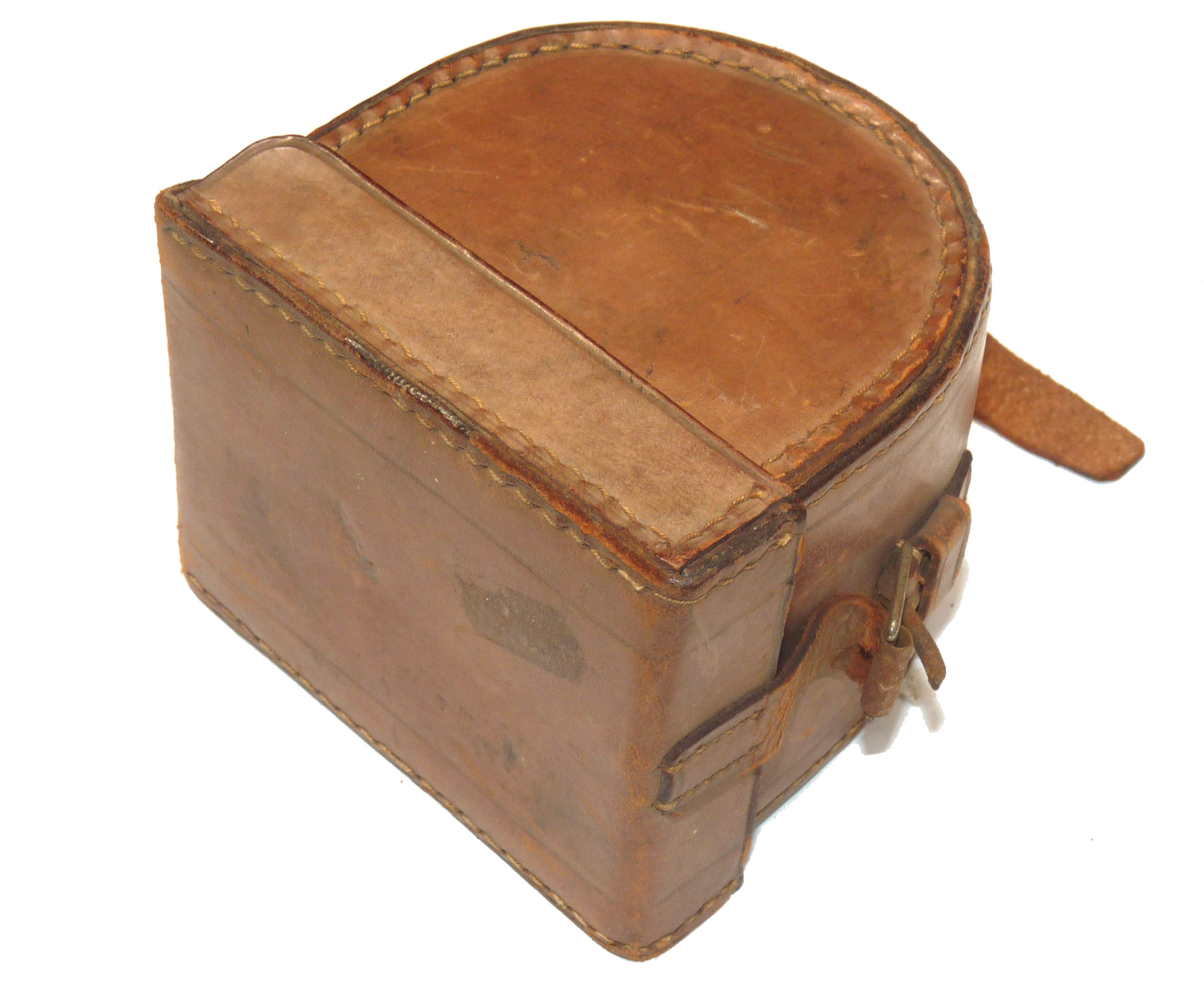 Farlow 3" alloy vintage Perfect pattern trout fly reel + guide & block leather case - Image 6