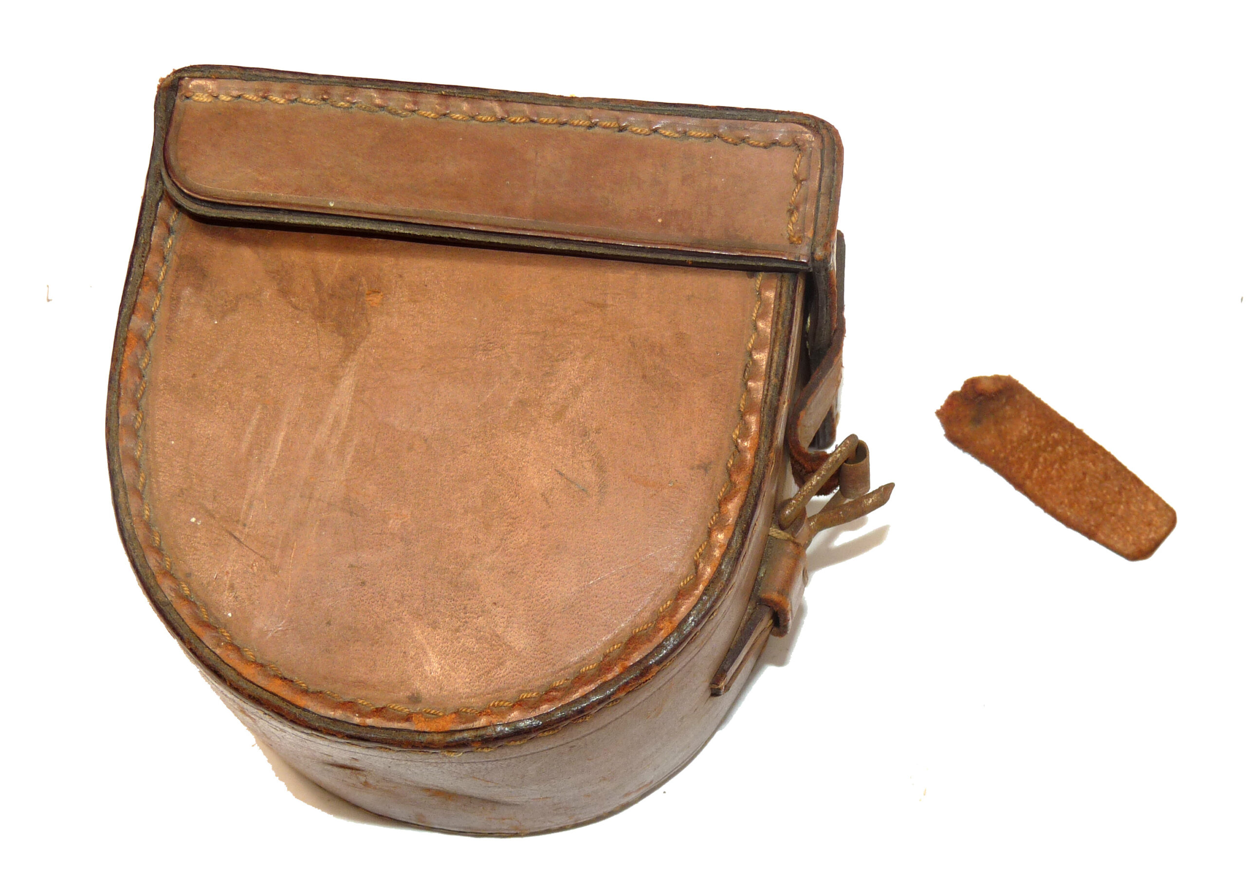 Farlow 3" alloy vintage Perfect pattern trout fly reel + guide & block leather case - Image 5