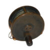 W Garden Aberdeen 3" brass fly reel c 1900 with all original bronzing