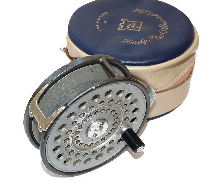Hardy St Aidan 3.75" light alloy fly fishing reel with Hardy case for trout sea trout grilse - Image 5