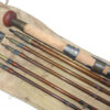 Hardy The Alnwick Greenheart 6 pce salmon fly worming rod, Rod in Hand bag