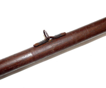 Alternative view of Hardy The Orchy vintage combined wading staff & gaff for salmon river fishing or display