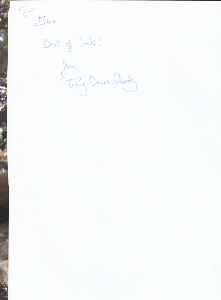 Alternative view of Globetrotter's Quest, T. Davis-Patrick, 2004 1st edition, signed fishing book