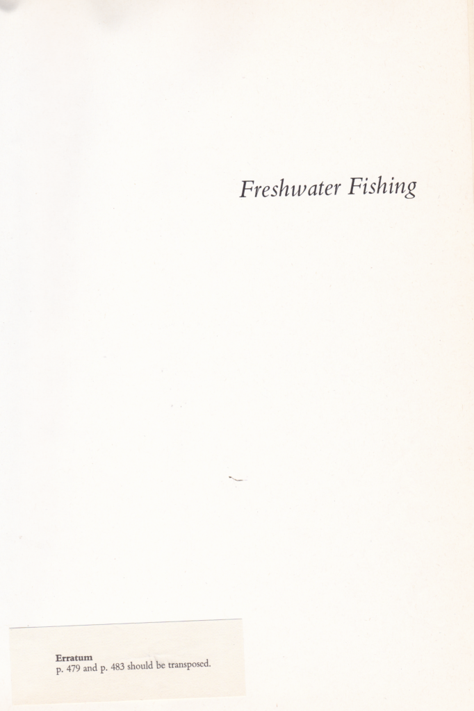 Falkus & Buller's Freshwater Fishing, 1975 1st edition fishing book - Image 2