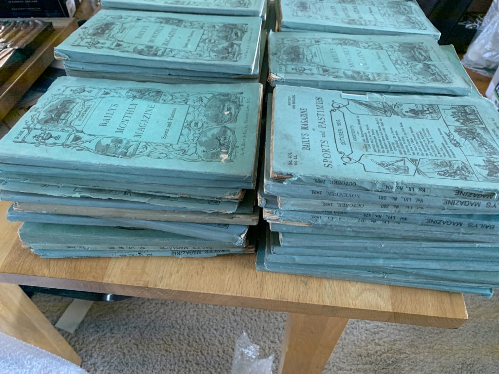 Alternative view of Baily's Monthly Magazine. Sports and Pastimes. (A collection of 74 copies)