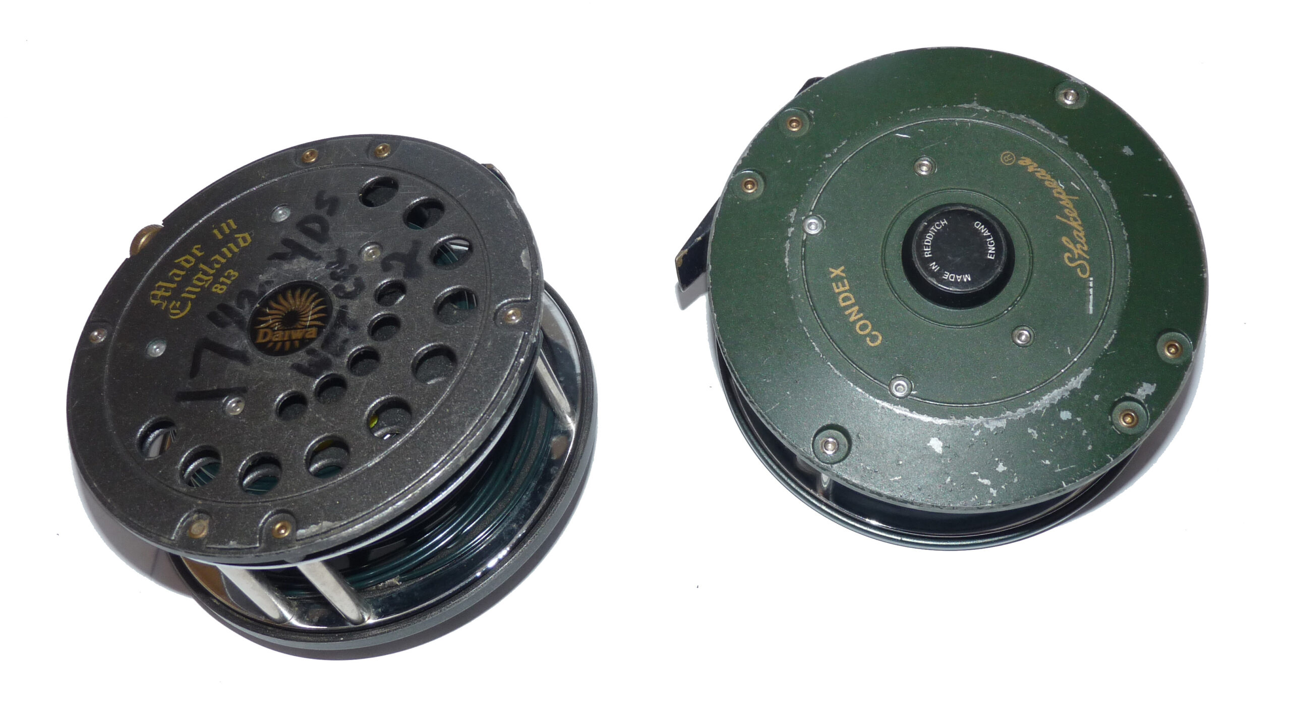 2 J W Young English quality made salmon fly reels Daiwa 813 + Shakespeare Condex - Image 3