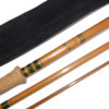 J.H. McGinn Highlander 13’ impregnated split cane salmon rod