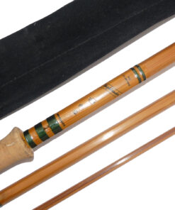 J.H. McGinn Highlander 13’ impregnated split cane salmon rod