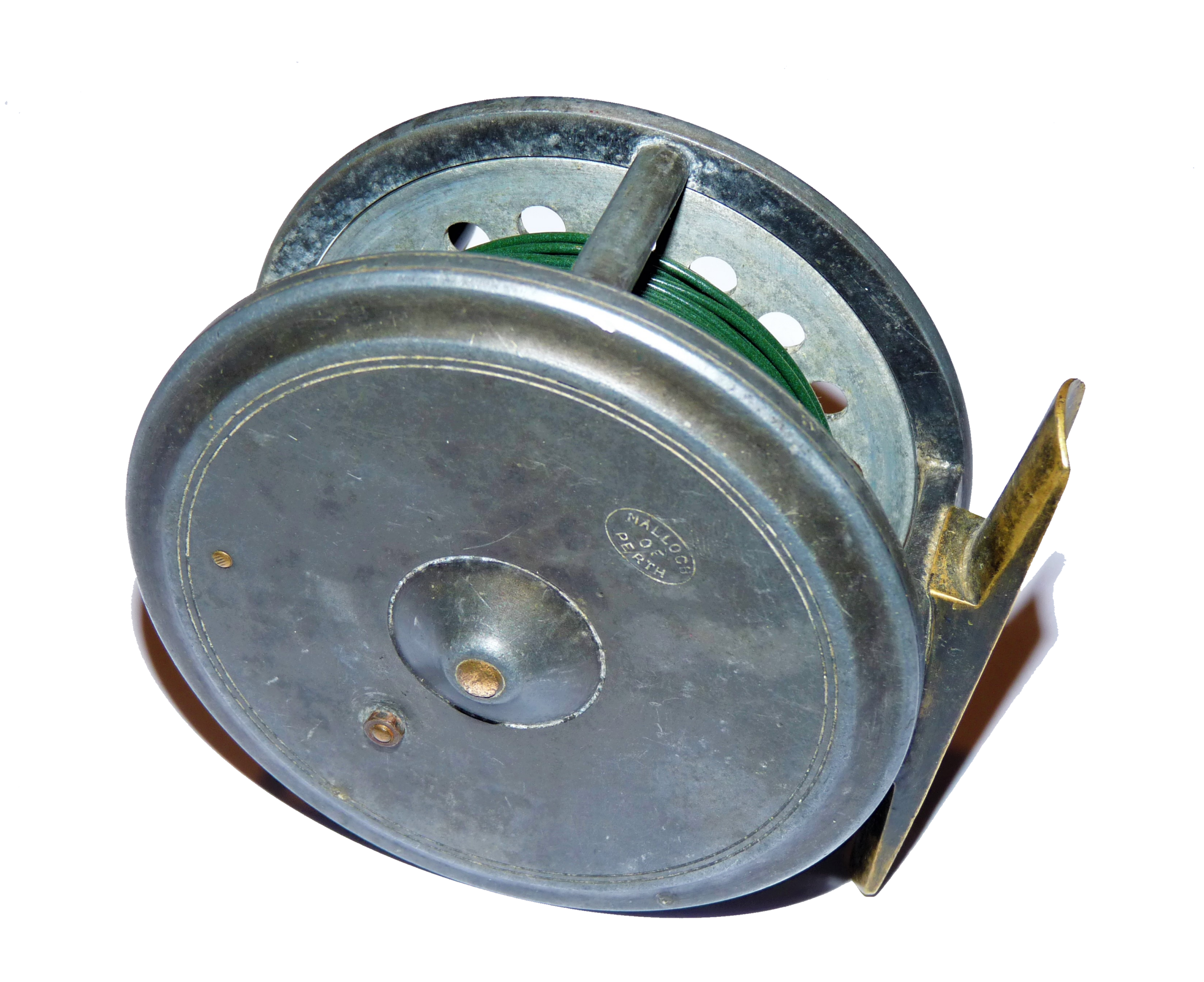 Malloch of Perth 4" alloy salmon fly reel - Image 3