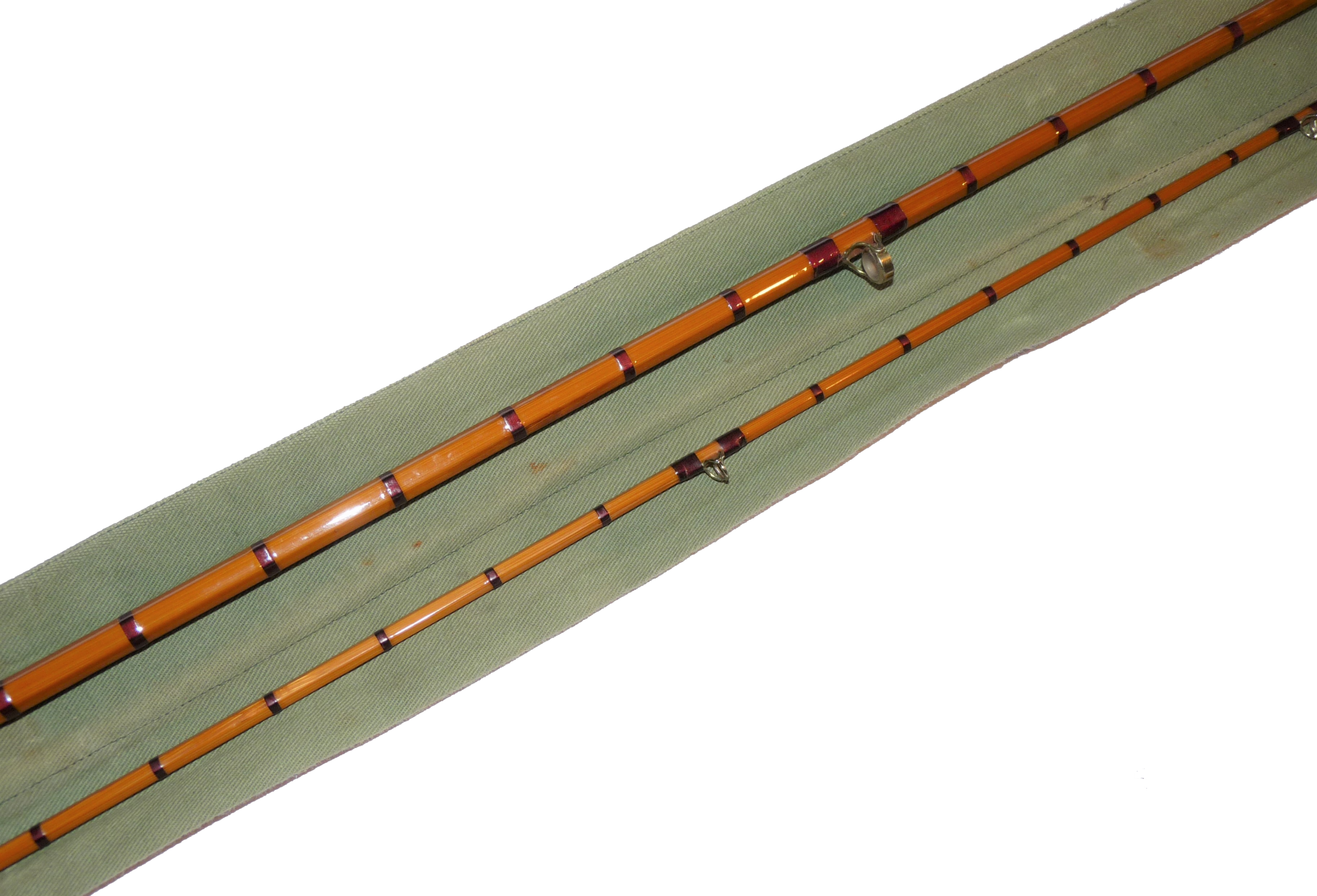 Hardy Palakona 9' 6" Halford Knockabout trout fly rod with bag - Image 2